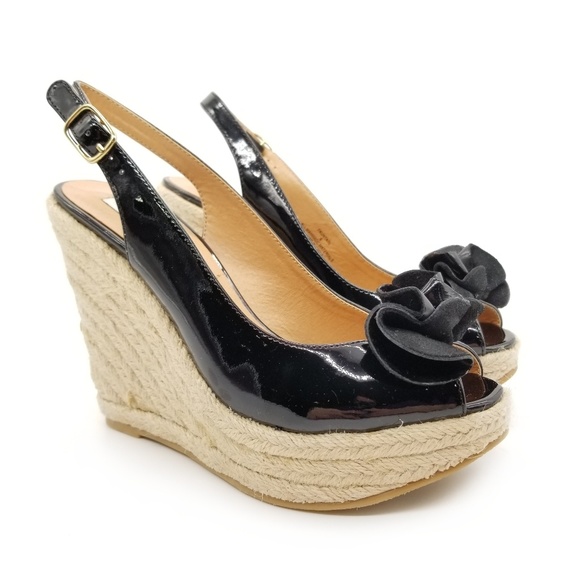 NEW Steve Madden Fauntain Espadrille Wedges Sz 6 - Picture 1 of 8